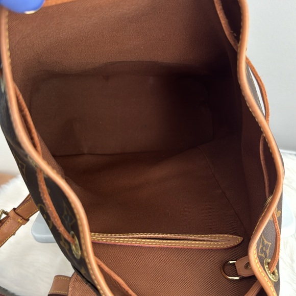 💯 Authentic Louis Vuitton Monogram Montsouris MM W/ Dust Bag - Picture 15 of 16